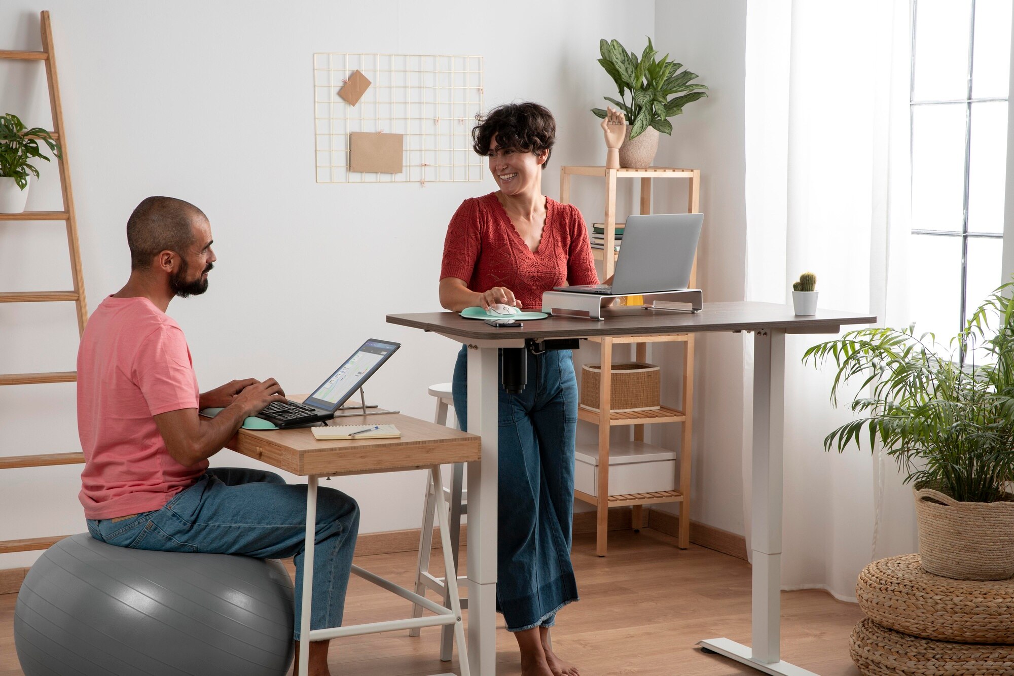 Espacio de trabajo ergonómico